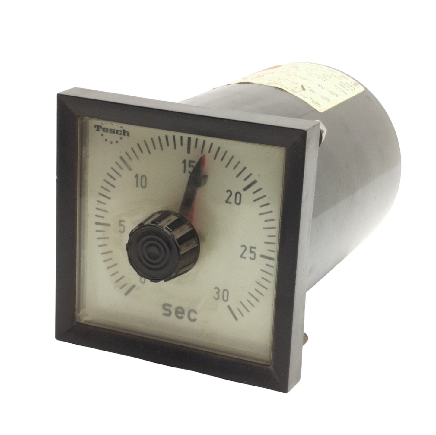 Used Tesch VS PL125 PLC Timer, 0-30s, Relay Output, 2NO & 2NC, 220VAC Supply