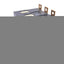 Used Siemens BQD360 Circuit Breaker, 3-Pole 60A, 480Y/277VAC, Thermal Magnetic