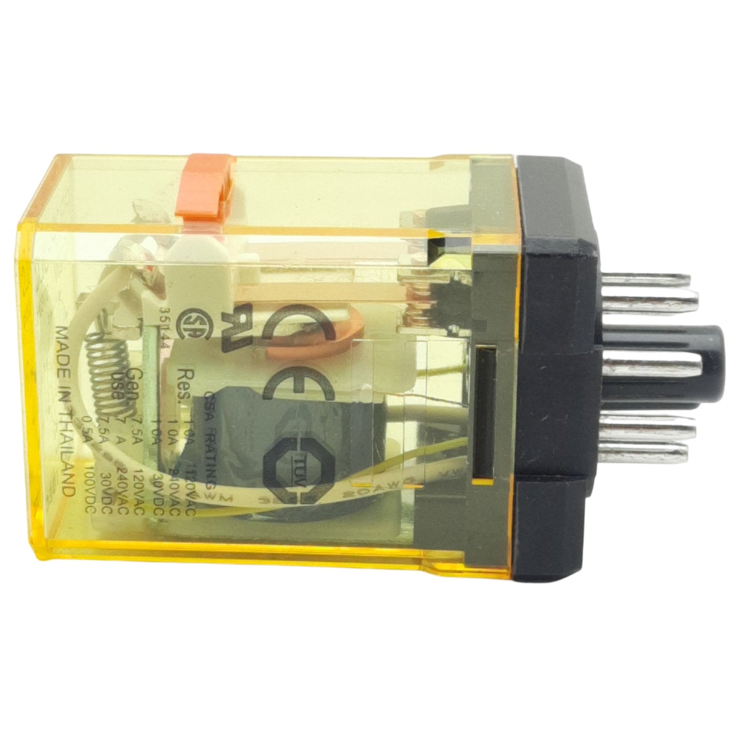 Used Lot of 2 Idec RR2P-ULCAC120V Ice Cube Plug-In Relay DPDT 10A, 120VAC Coil