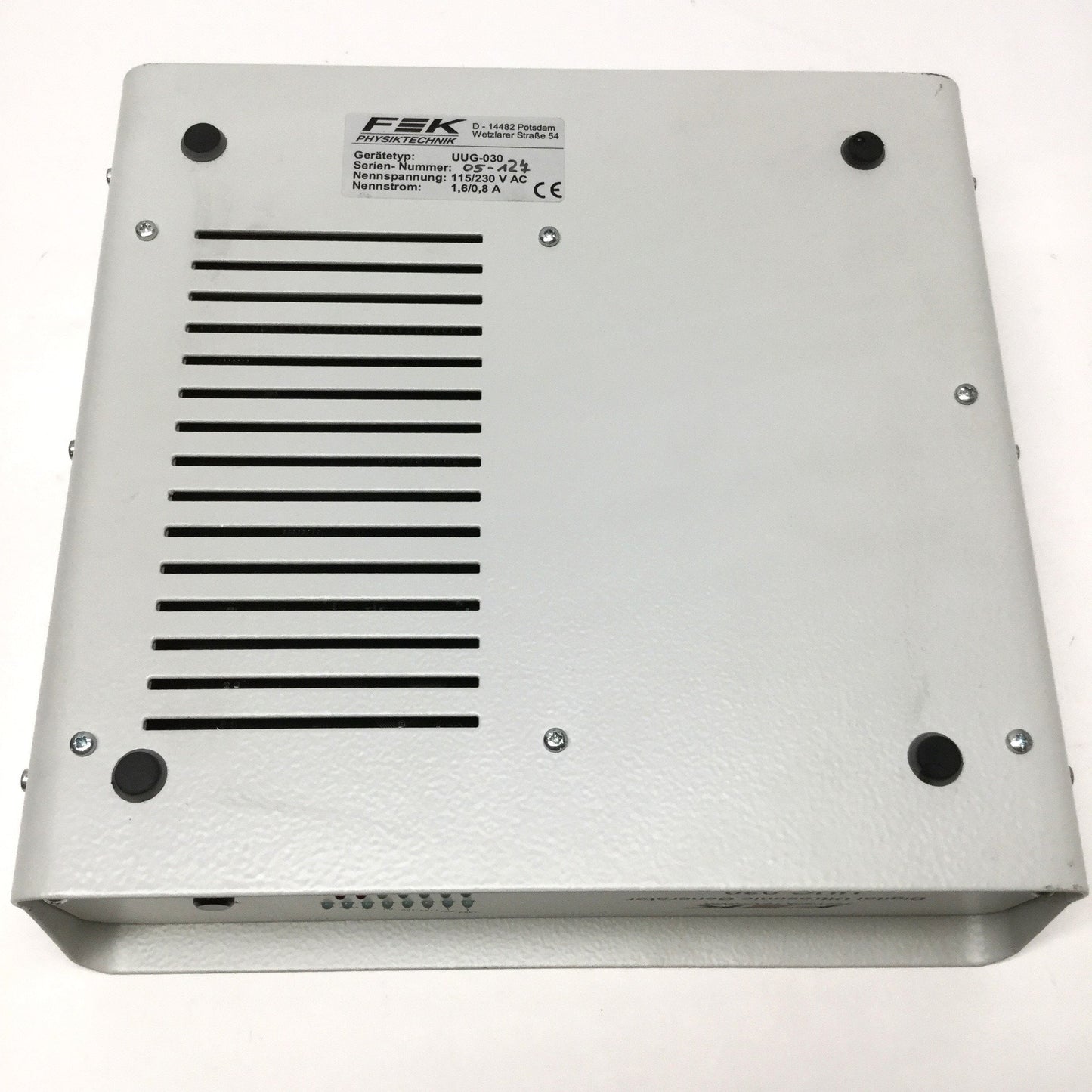 Used F&K UUG-030 Digital Ultrasonic Generator 30-250kHz for Wire Bonding, 115/230VAC