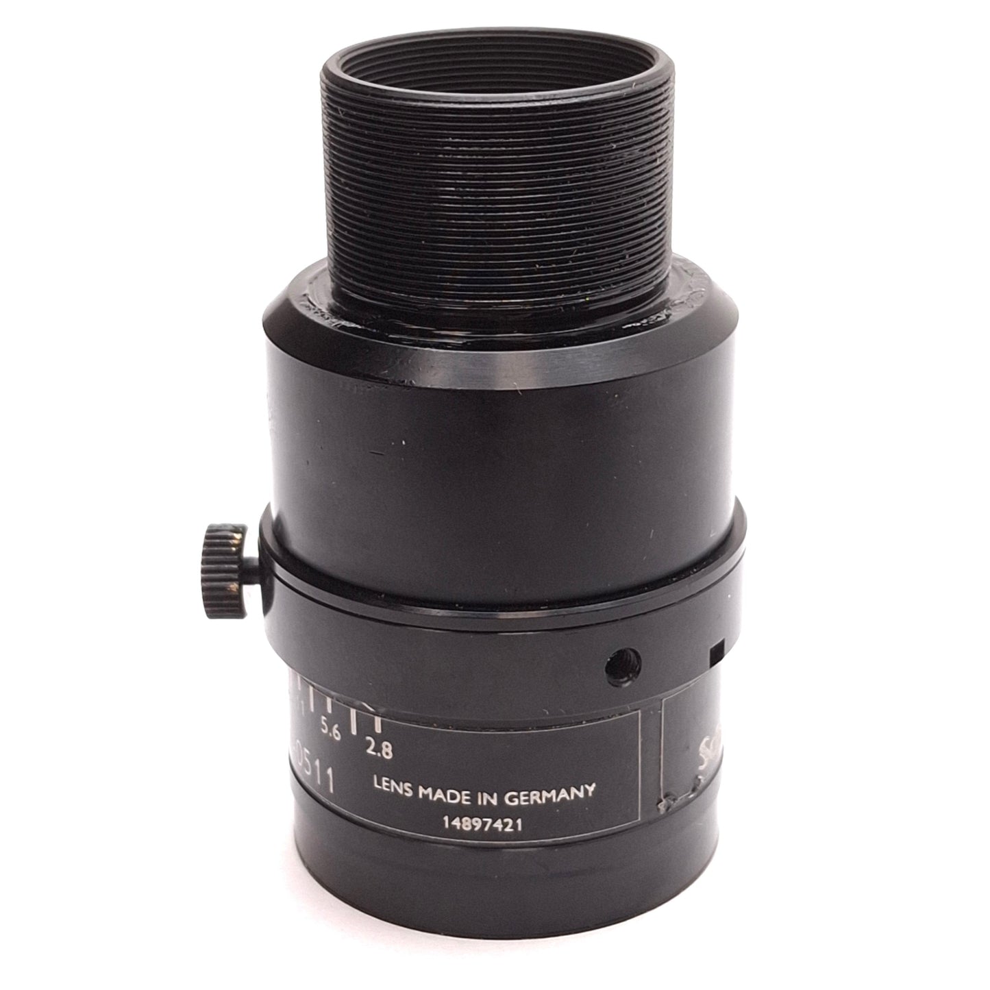 Used Schneider Kreuznach 2.8/50-0511 Xenoplan C-Mount Camera Lens F2.8-16, 50mm Focal