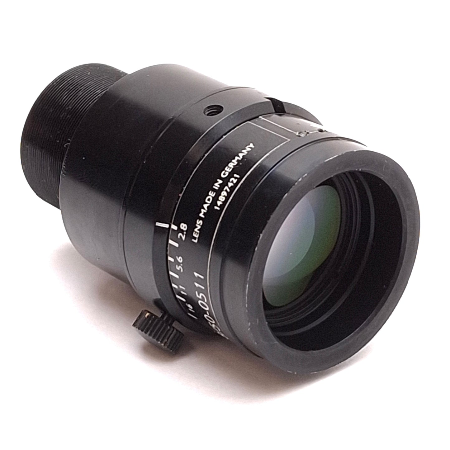 Used Schneider Kreuznach 2.8/50-0511 Xenoplan C-Mount Camera Lens F2.8-16, 50mm Focal