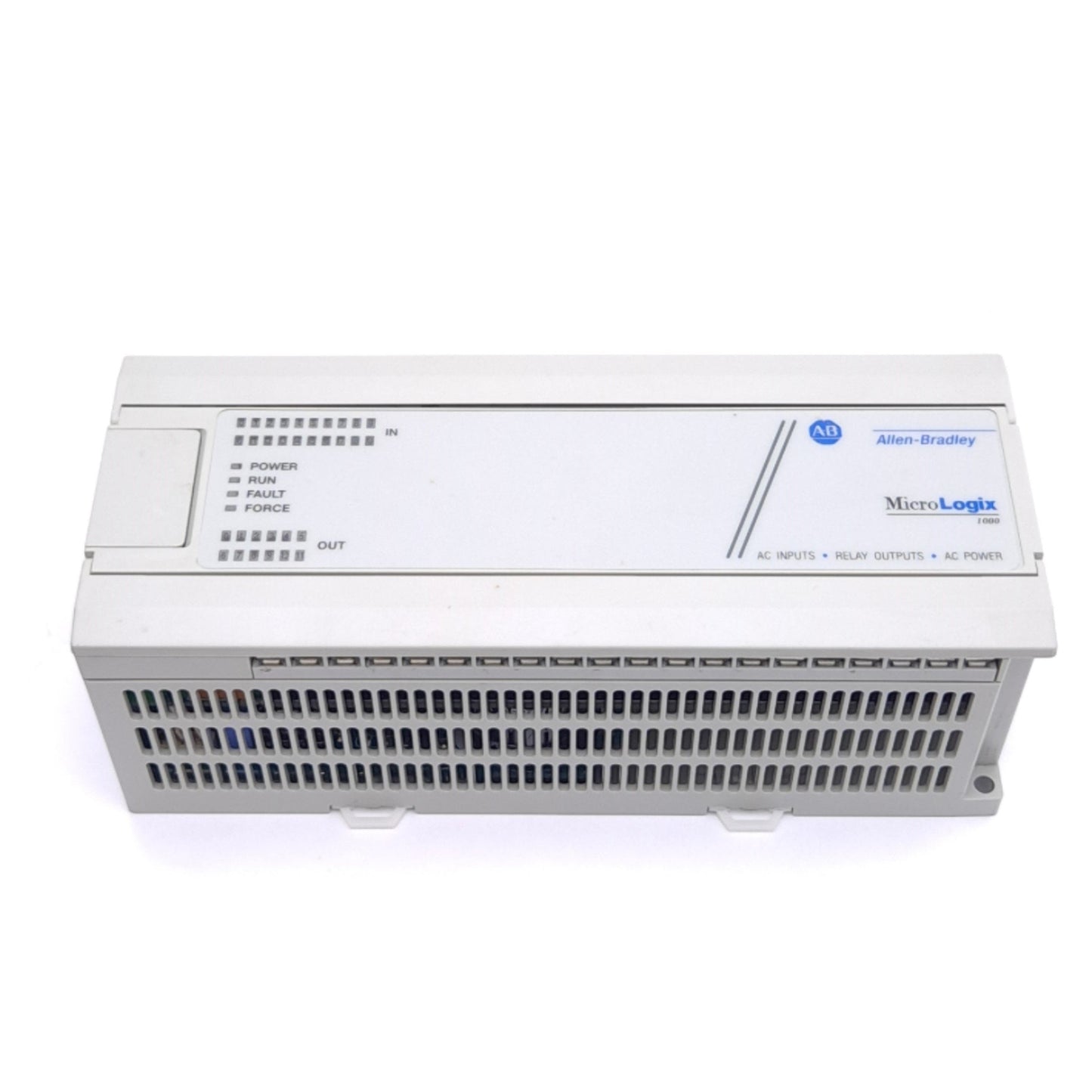 Used Allen Bradley 1761-L32AWA E MicroLogix1000 Controller, 32-Point, 120/240VAC