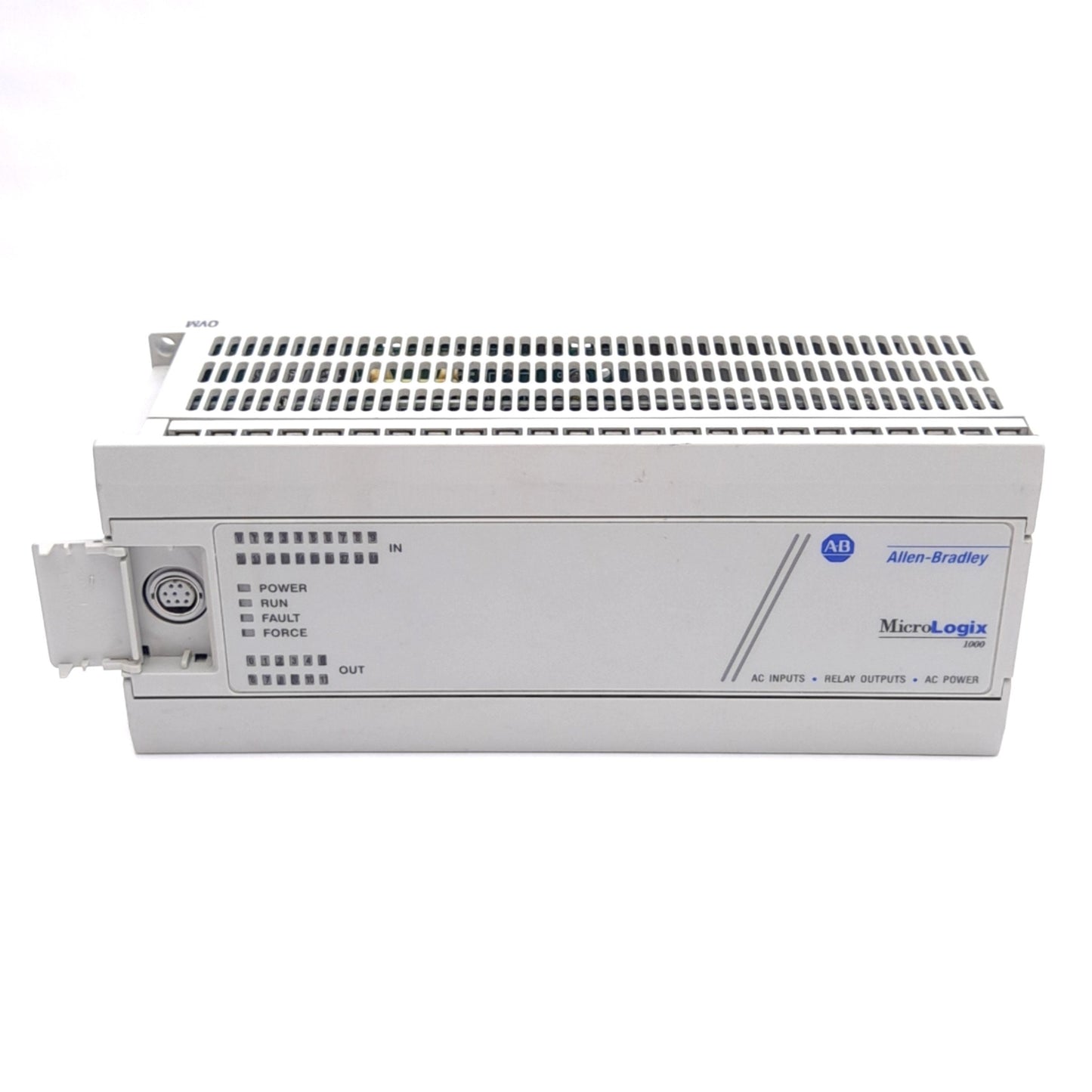 Used Allen Bradley 1761-L32AWA E MicroLogix1000 Controller, 32-Point, 120/240VAC