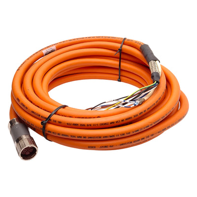 Used Allen Bradley 2090-CSBM1DF-18AF10 Kinetix Single Motor Power & Brake Cable 10m