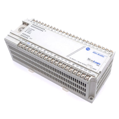 Used Allen Bradley 1761-L32AWA E MicroLogix1000 Controller, 32Point 120VAC *No Panels