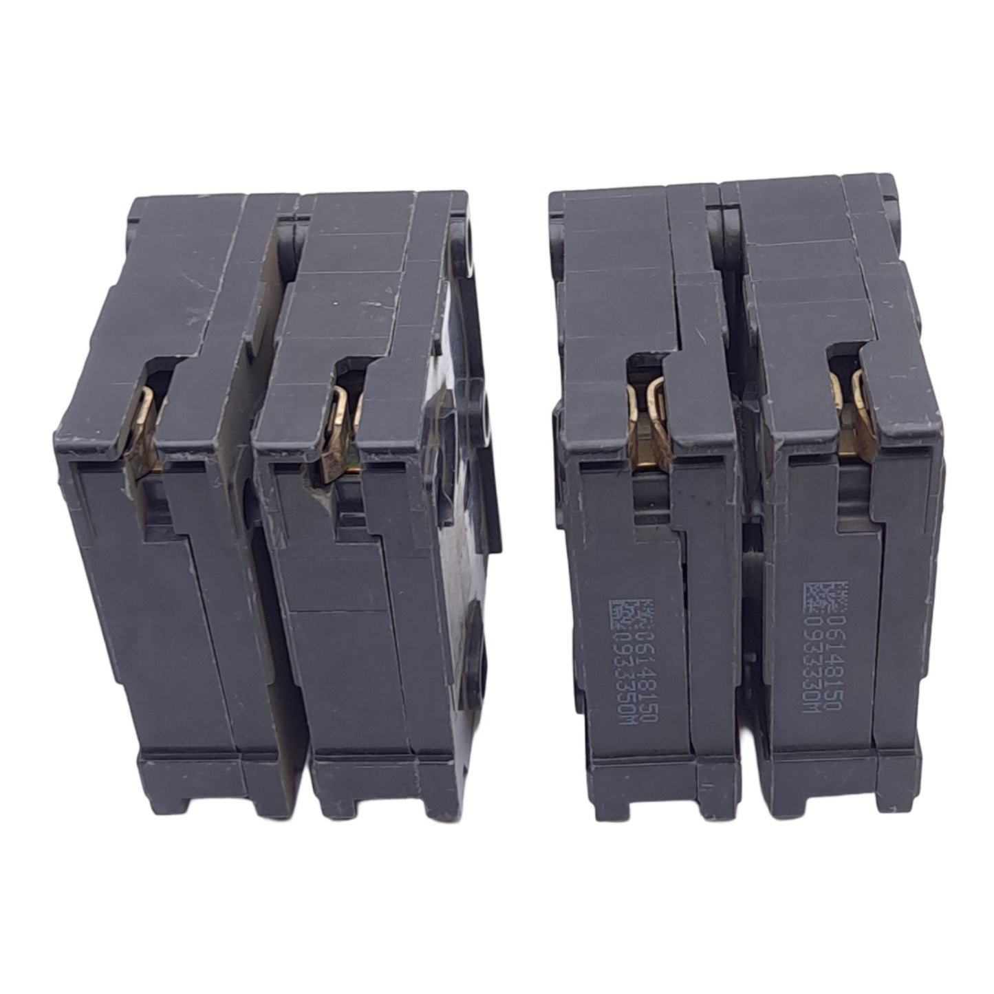 Used Lot of 2 Siemens Q220 Circuit Breakers, 2-Pole 20A, 120/240VAC