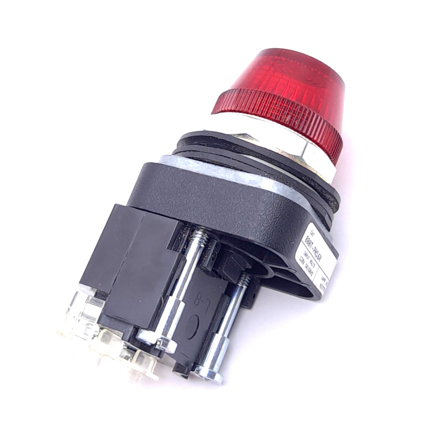 Used Allen Bradley 800T-PH16R Red Indicator Pilot Light, ø30mm, 120VAC, LED