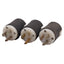 Used Lot of 3 Hubbell HBL5266C Straight Blade Plug, 2-Pole 3-Wire, 15A 125VAC, 5-15P