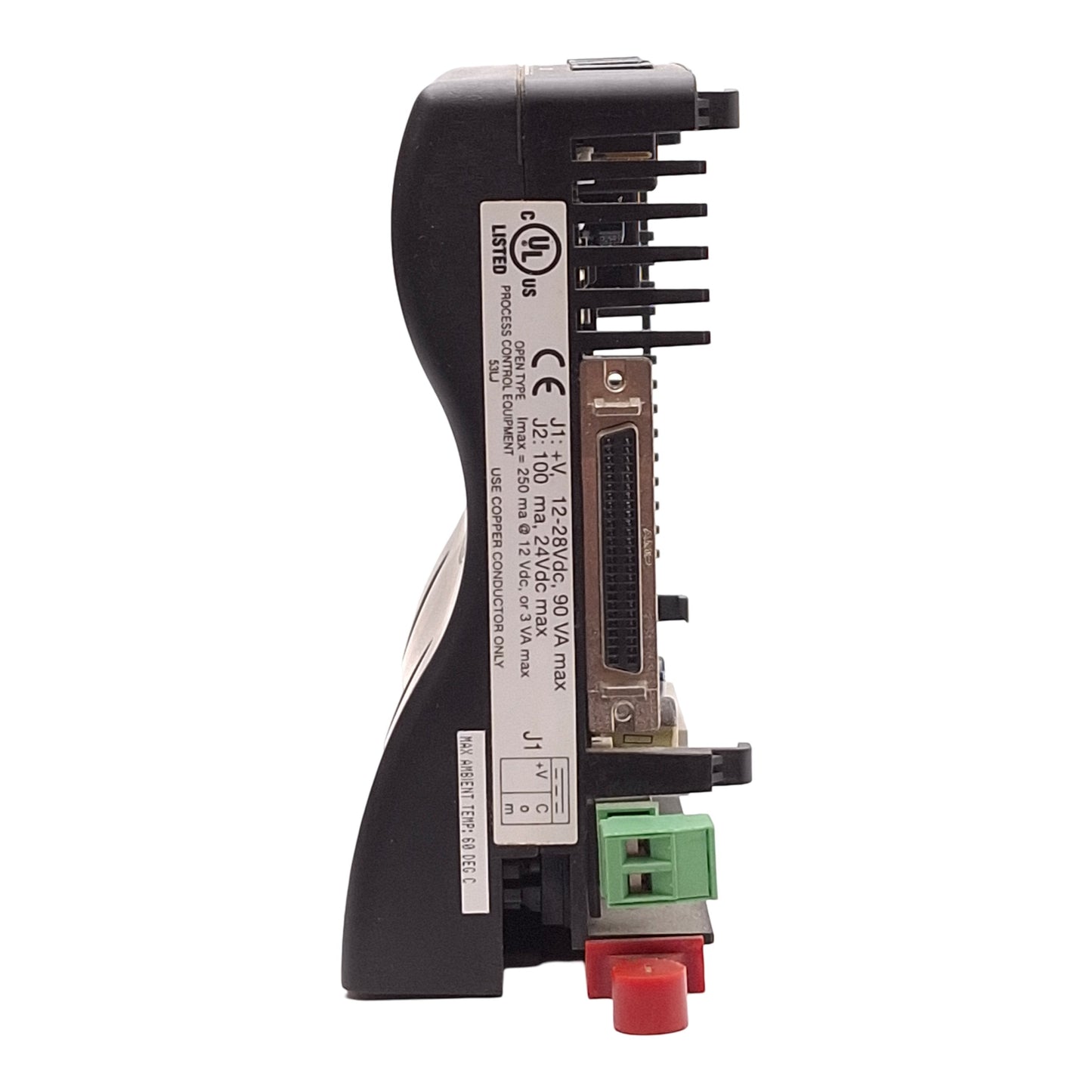Used Watlow PPC-2010 PLC Processor Module, 46x Digital I/O, 12-28VDC Supply, DIN Rail
