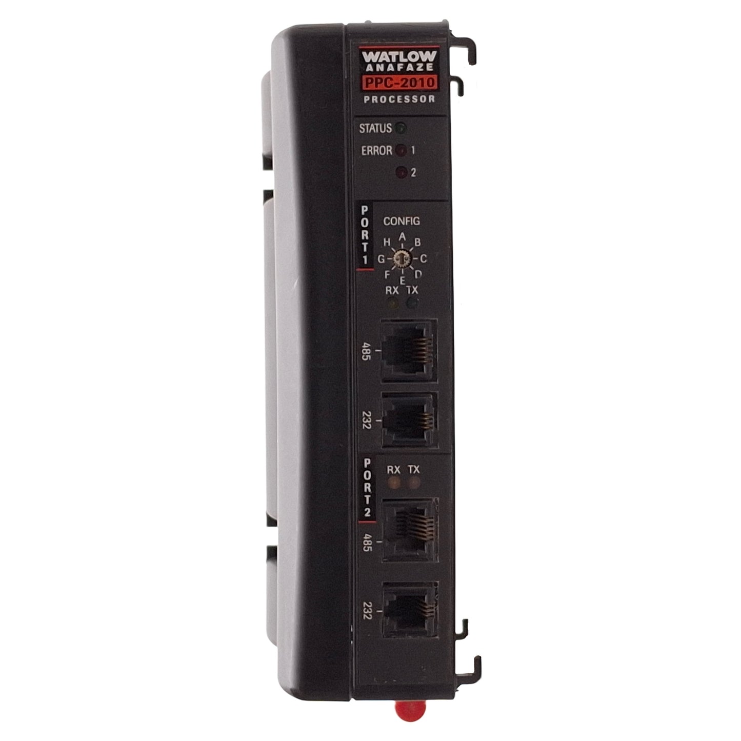 Used Watlow PPC-2010 PLC Processor Module, 46x Digital I/O, 12-28VDC Supply, DIN Rail