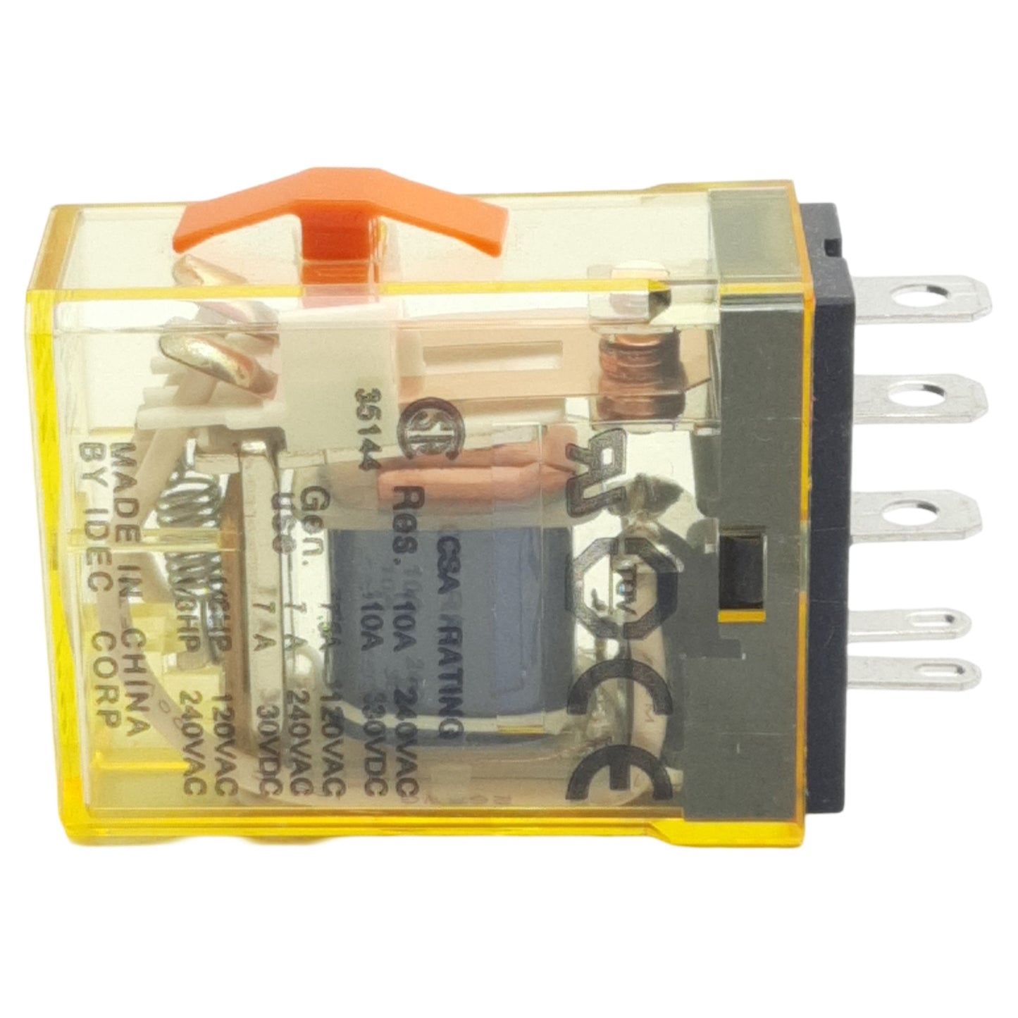 New Lot of 3 Idec RH1B-ULCAC120V Ice Cube Relay, SPDT, 10A 240VAC 30VDC, 120VAC Coil