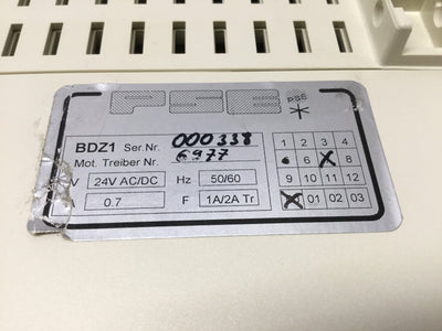 Used PSE BDZ1 Automatic Wire Feed Controller 24V AC/DC from Delvotec 6400 Bonder