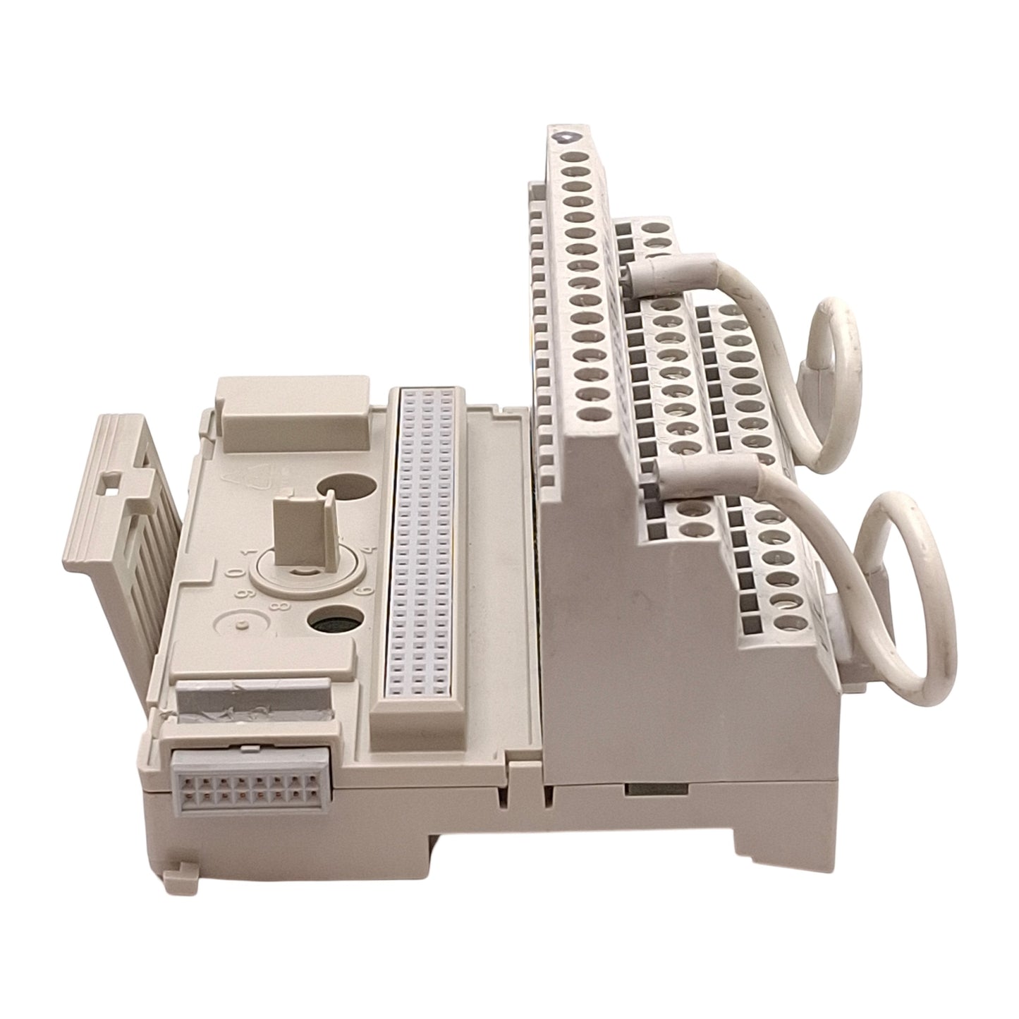 Used Allen Bradley 1794-TB3T Flex I/O Terminal Base, 16 I/O, 120VAC 10A, DIN Rail