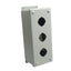 New nVent Hoffman E3PB Pushbutton Enclosure, 3-Hole, 8in x 3.25in x 2.75in