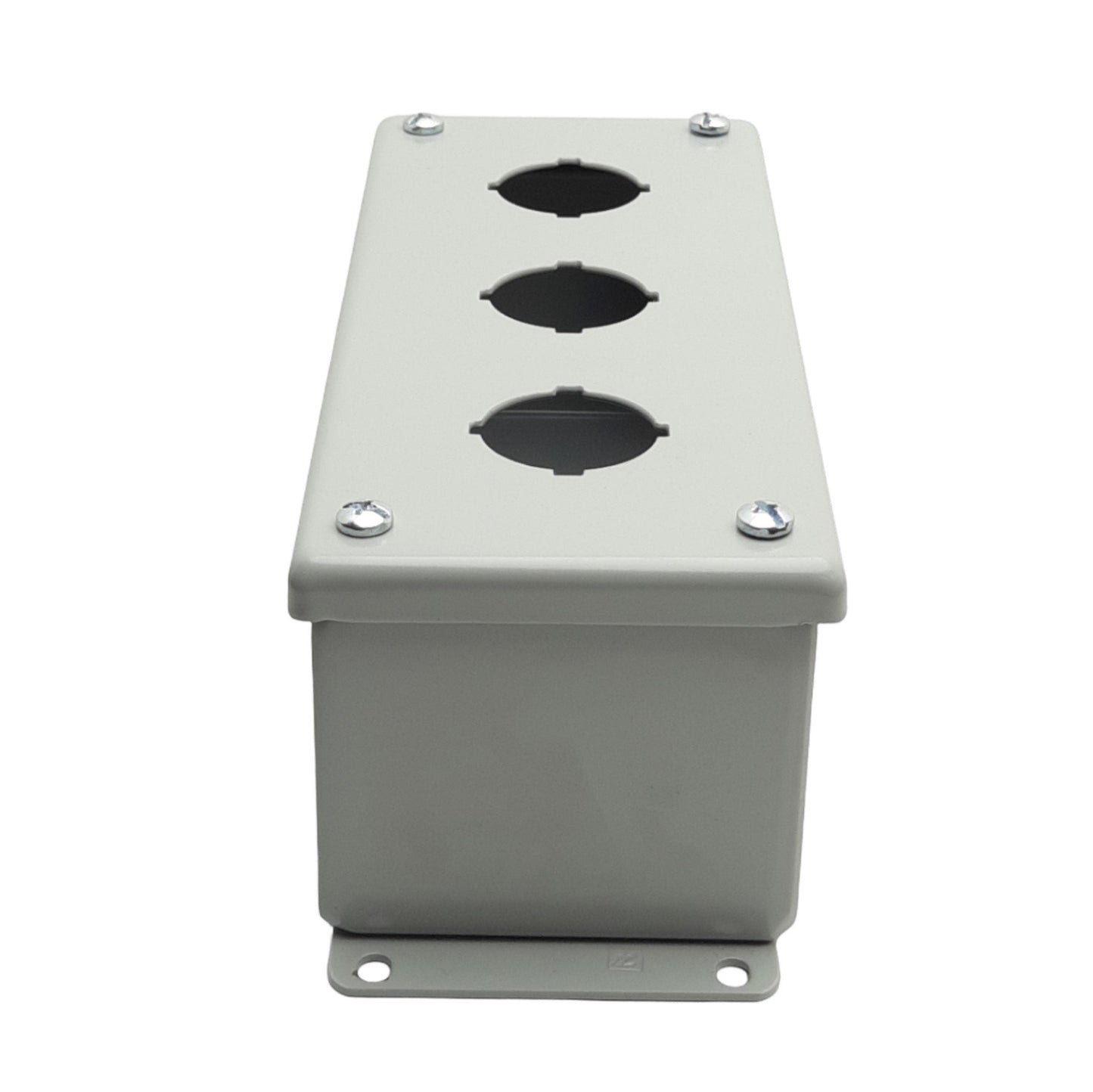 New nVent Hoffman E3PB Pushbutton Enclosure, 3-Hole, 8in x 3.25in x 2.75in