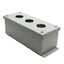 New nVent Hoffman E3PB Pushbutton Enclosure, 3-Hole, 8in x 3.25in x 2.75in