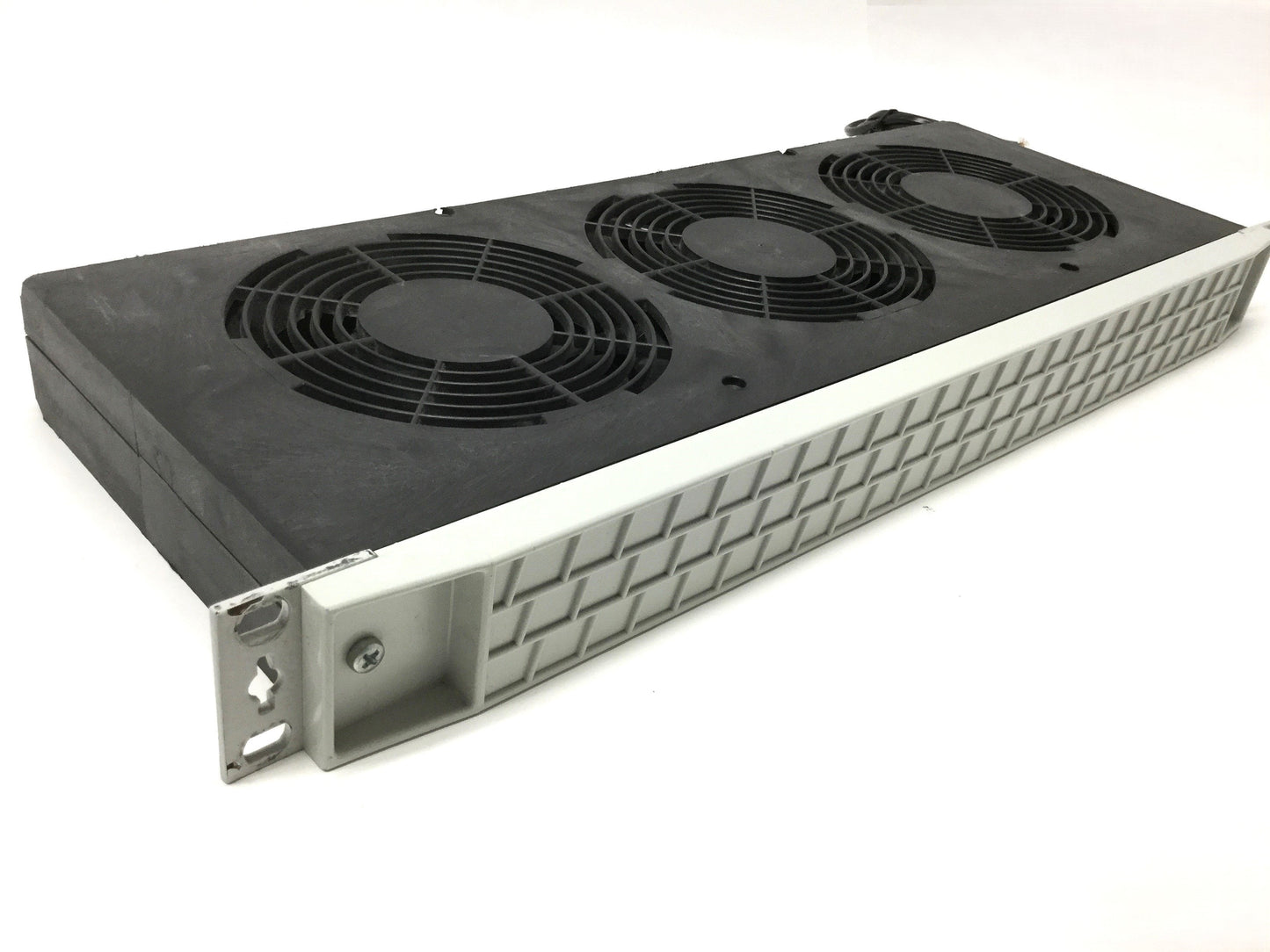 Used Knurr 032111531000001 3-Fan Cooling Module 230VAC 50Hz, 1U 19" Rack Mount