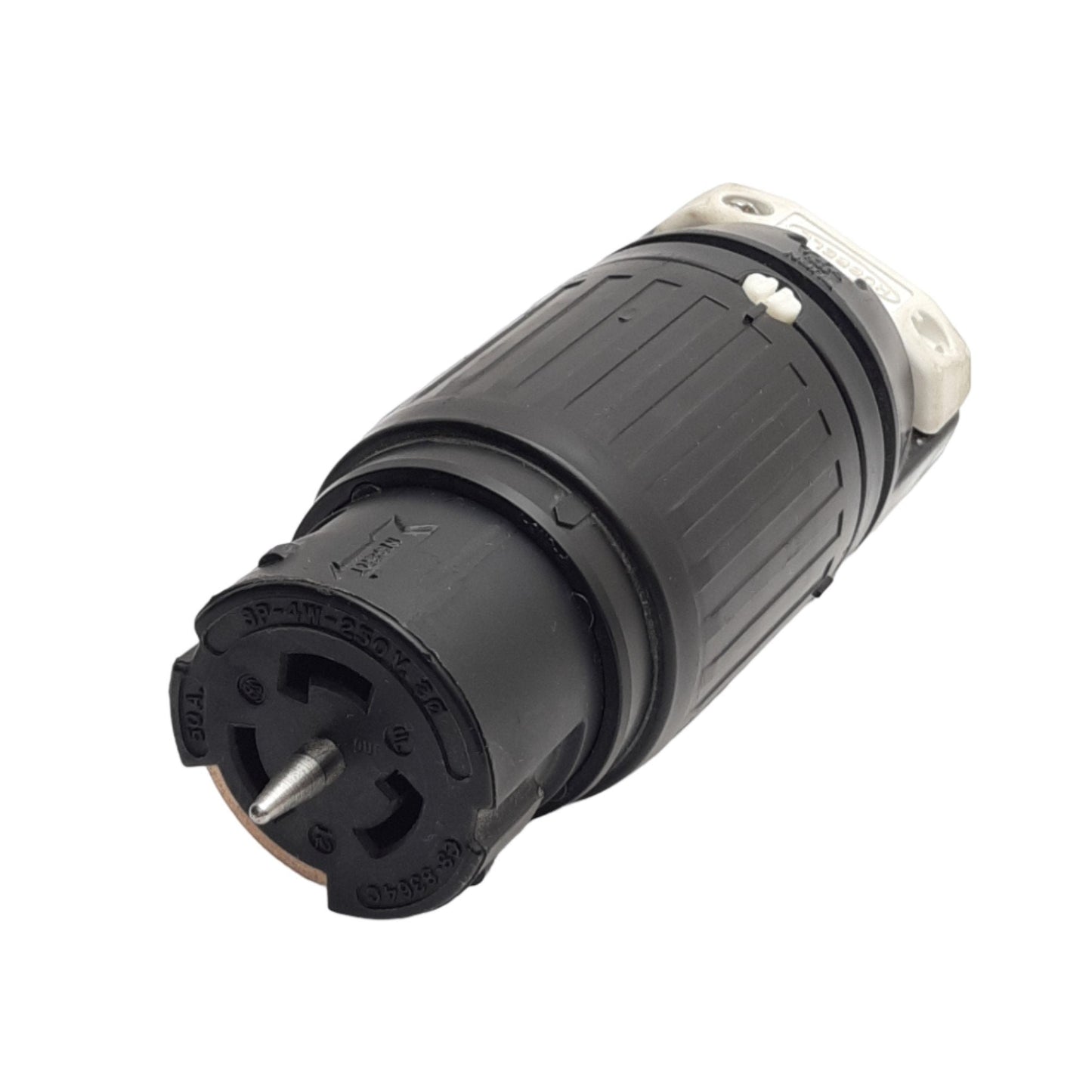 Used Hubbell CS8364C Twist-Lock, Industrial, Female Connector Body, 50A, 250VAC 3-Ph
