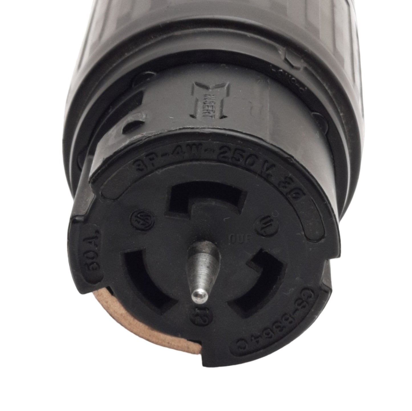Used Hubbell CS8364C Twist-Lock, Industrial, Female Connector Body, 50A, 250VAC 3-Ph