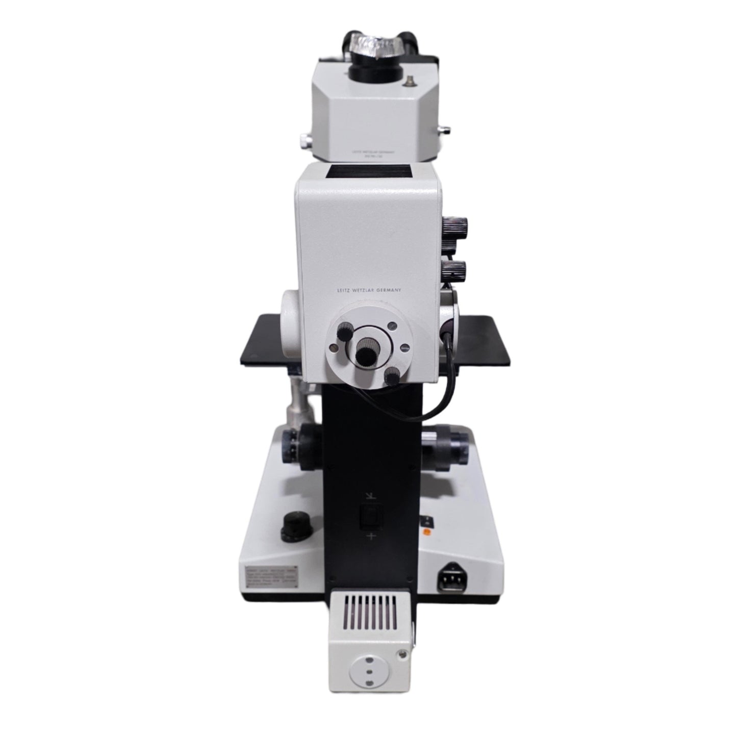 Used Leitz 020-448.025 Type Ergolux Inspection/Measuring Microscope 5,10,20,50,160x