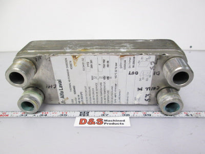 Used Alfa Laval 5285482 NB 14-14 (E21, E21)P2 Heat Exchanger -58° to 752°F 290PSI