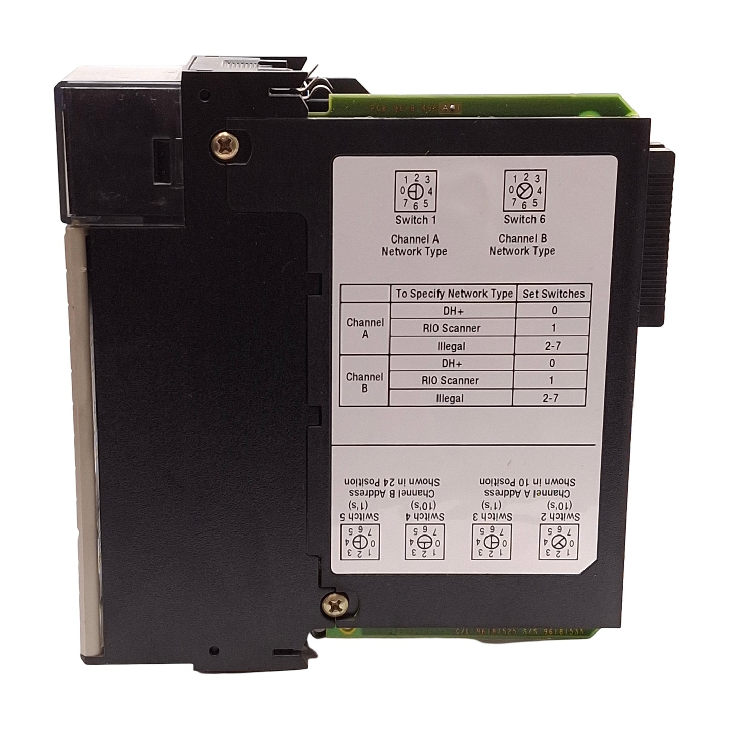 Used Allen Bradley 1756-DHRIO/B ControlLogix Communication Interface, FW Rev 2.17