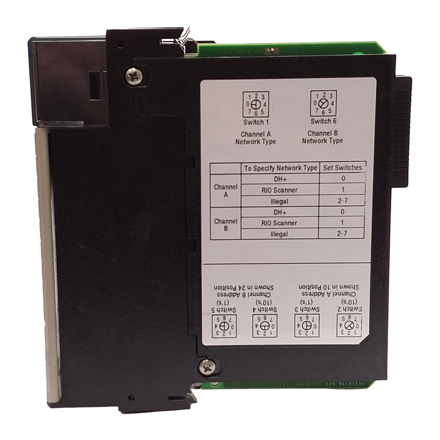 Used Allen Bradley 1756-DHRIO/B ControlLogix Communication Interface, FW Rev 2.21