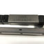 Used IKO LWLF42B Linear Motion Ball Bearing Slide Carriages (x2) on 450mm Guide Rail