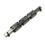 Used IKO LWL9B Linear Motion Ball Bearing Slide Carriages (x3) on 160mm Guide Rail