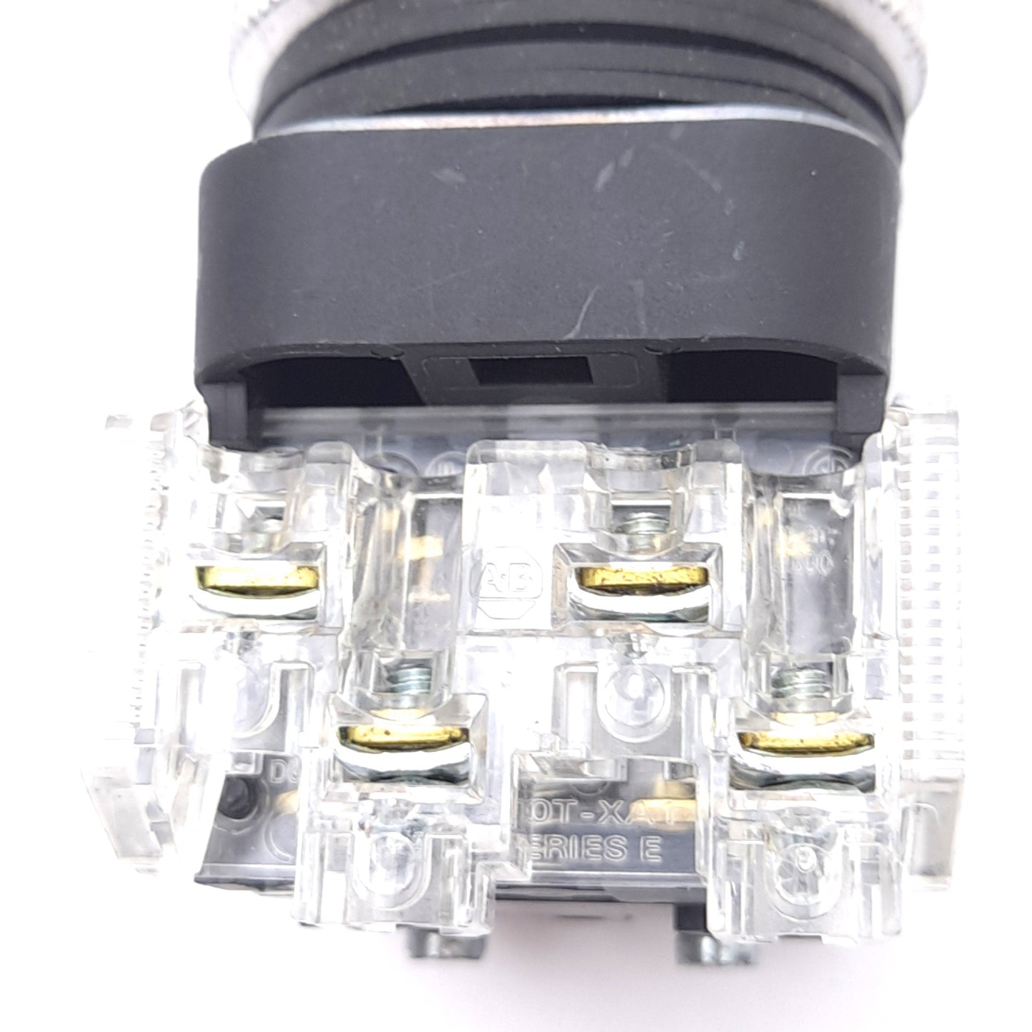 Used Allen Bradley 800T-FXPH16RA1 Push/Pull E-Stop Switch w/ Guard, ø30mm, 1NCLB 1NO