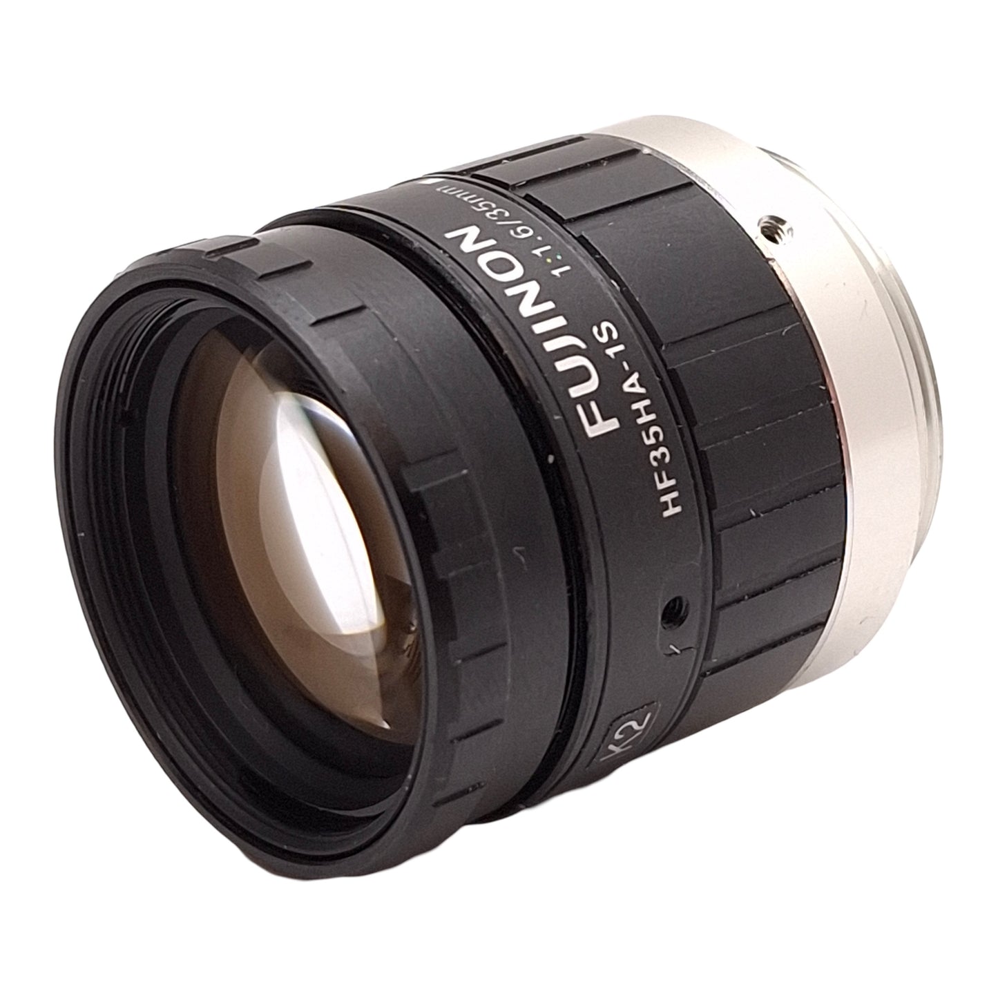 Used Fujinon HF35HA-1S Camera Lens, C-Mount, F1.6-22, 2/3" Format, 35mm Focal, 1.5MP