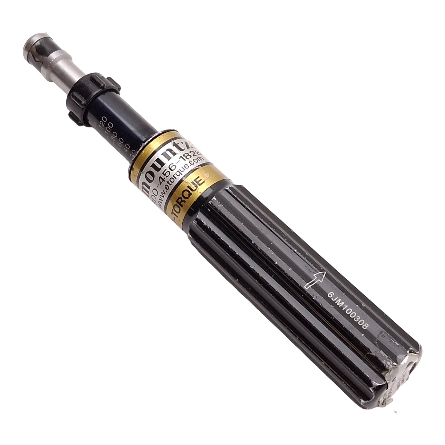 Used Mountz MT120-AFH Adjustable Micro-Torque Screwdriver, 20-120ozf-in, 1/4" Hex