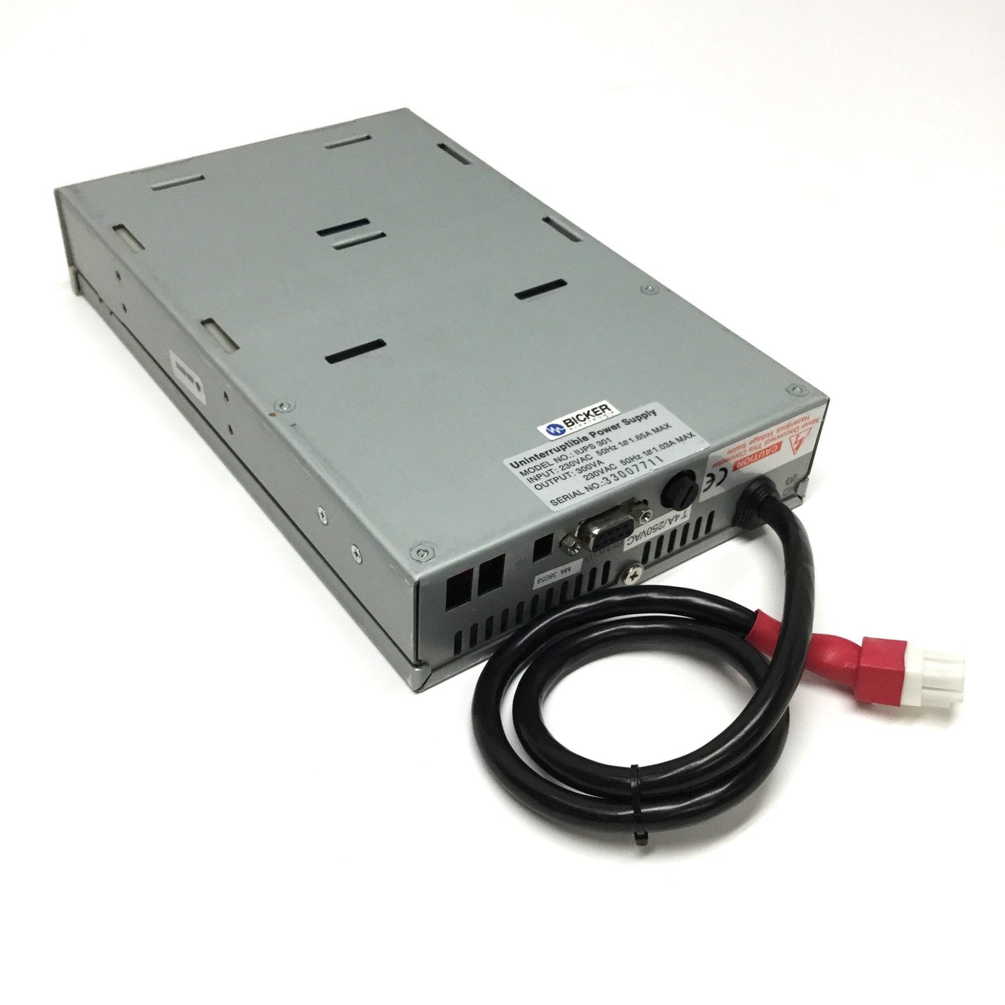 Used Bicker IUPS 301 Uninterruptible Power Supply, Disk Drive Size, 230VAC 50Hz 300VA