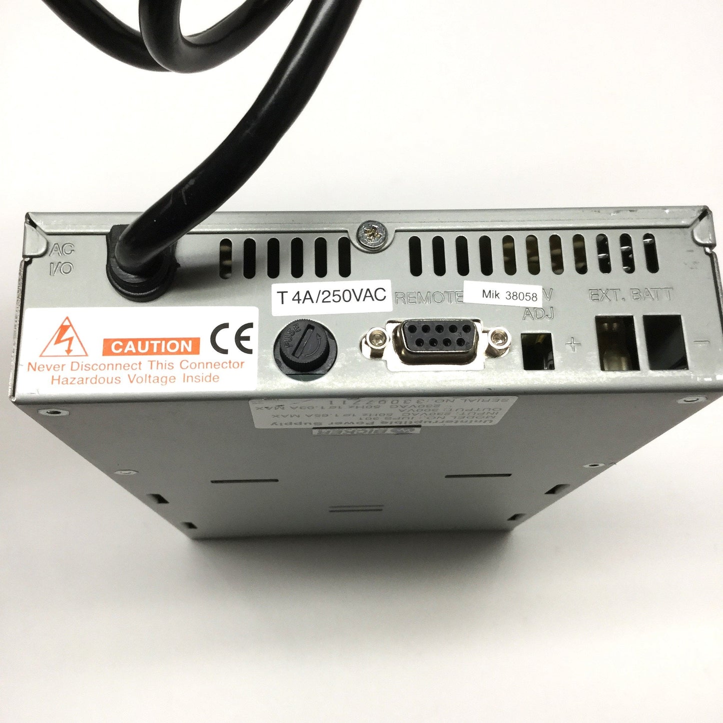 Used Bicker IUPS 301 Uninterruptible Power Supply, Disk Drive Size, 230VAC 50Hz 300VA