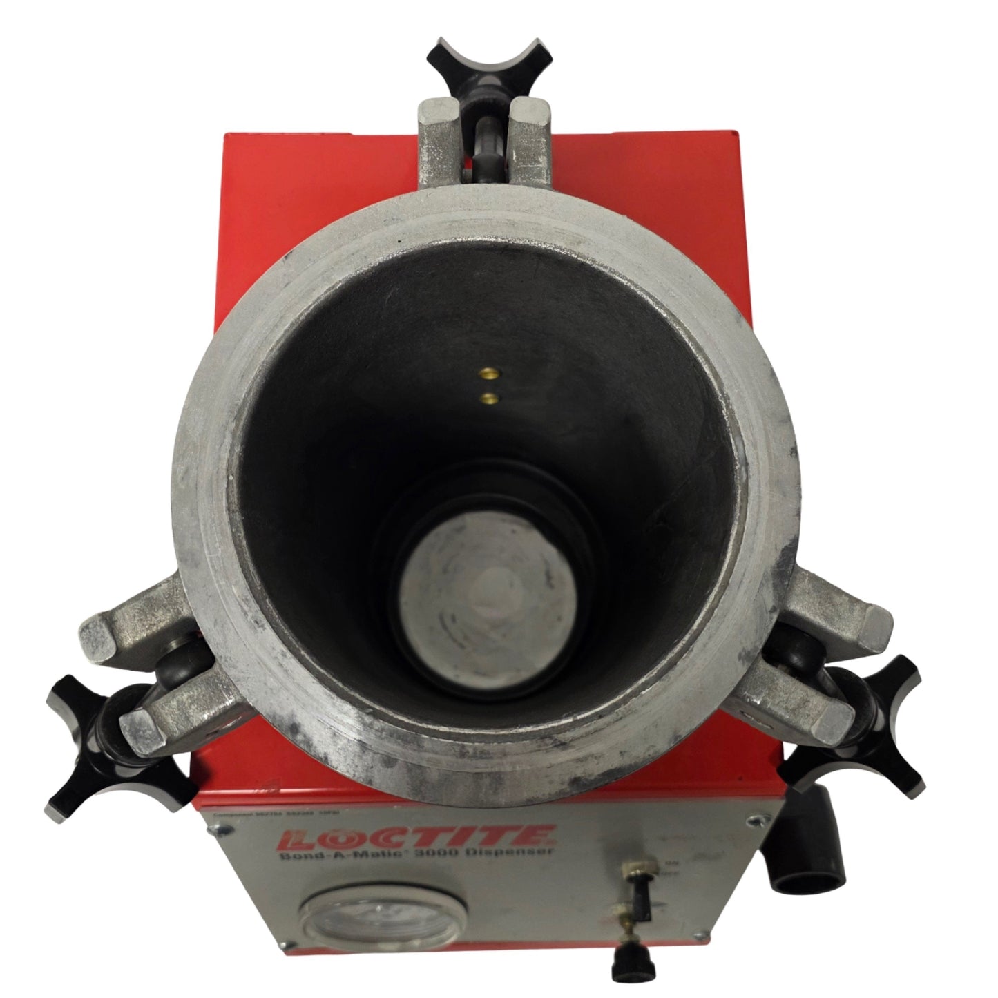 Used Loctite 982704 Bond A Matic 3000 Dispenser 0-15psi 10"H x 5"D Reservoir