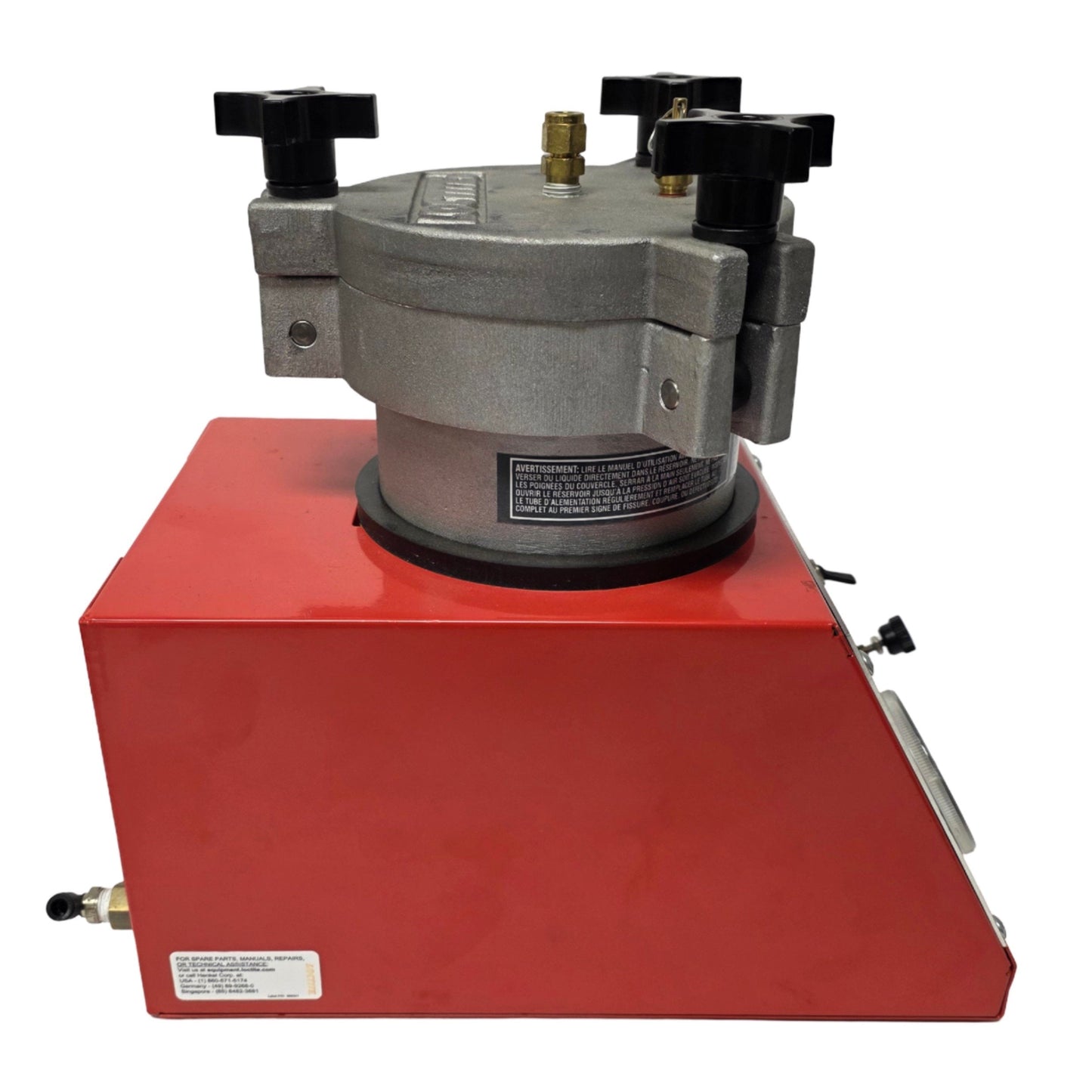 Used Loctite 982704 Bond A Matic 3000 Dispenser 0-15psi 10"H x 5"D Reservoir