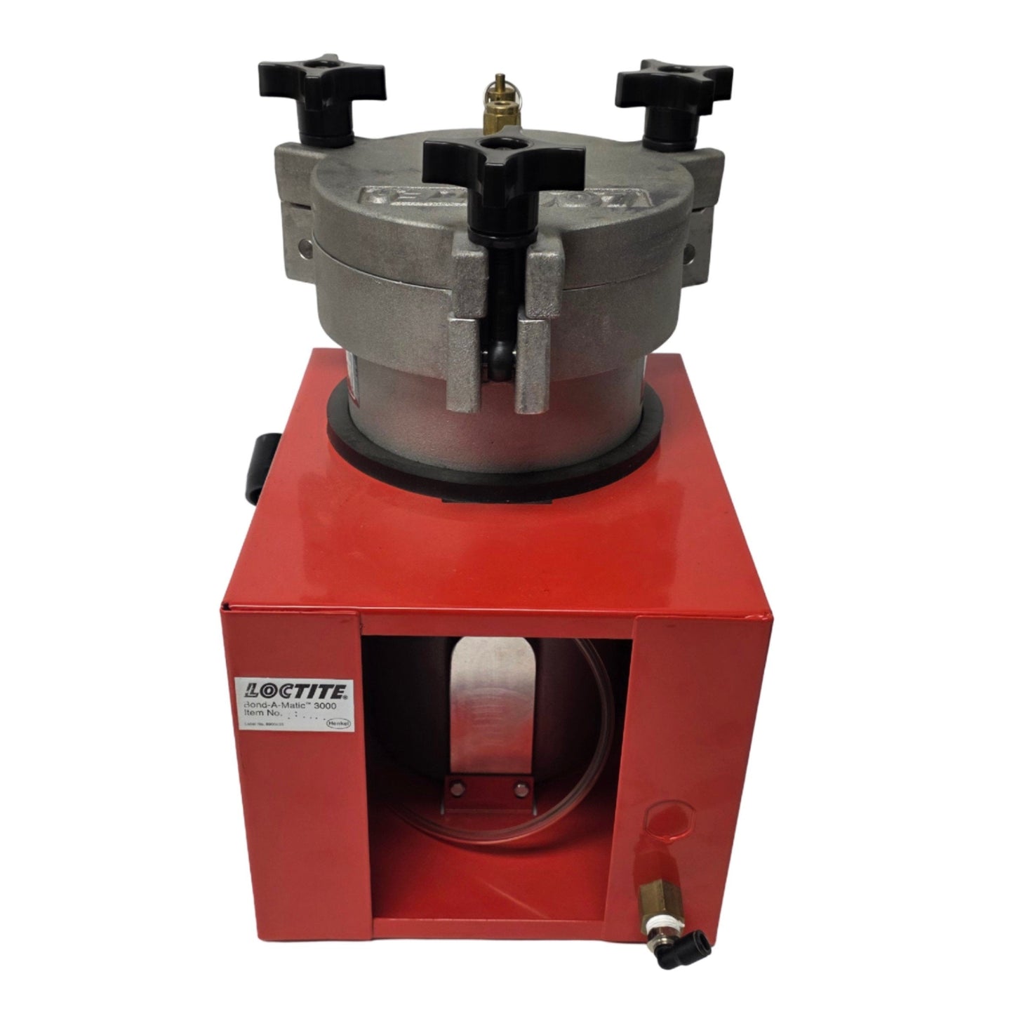 Used Loctite 982704 Bond A Matic 3000 Dispenser 0-15psi 10"H x 5"D Reservoir
