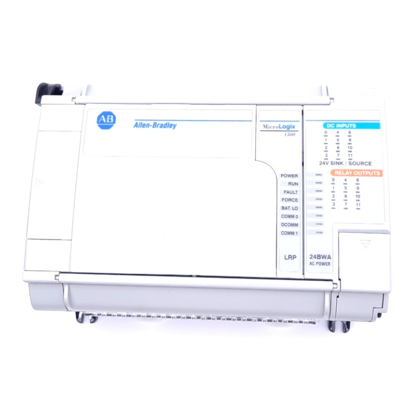 Used Allen Bradley 1764-24BWA MicroLogix1500 Base Unit Controller, 24-Point, 24VDC