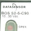 Used Balluff BOS S2-5-C90 Optical Sensor PNP/NPN 900mm Range 10-30VDC 100mA 1/2in NPT
