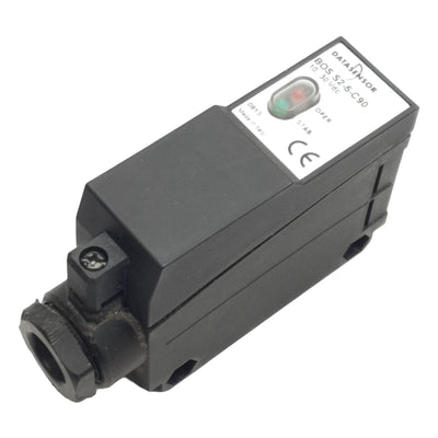 Used Balluff BOS S2-5-C90 Optical Sensor PNP/NPN 900mm Range 10-30VDC 100mA 1/2in NPT