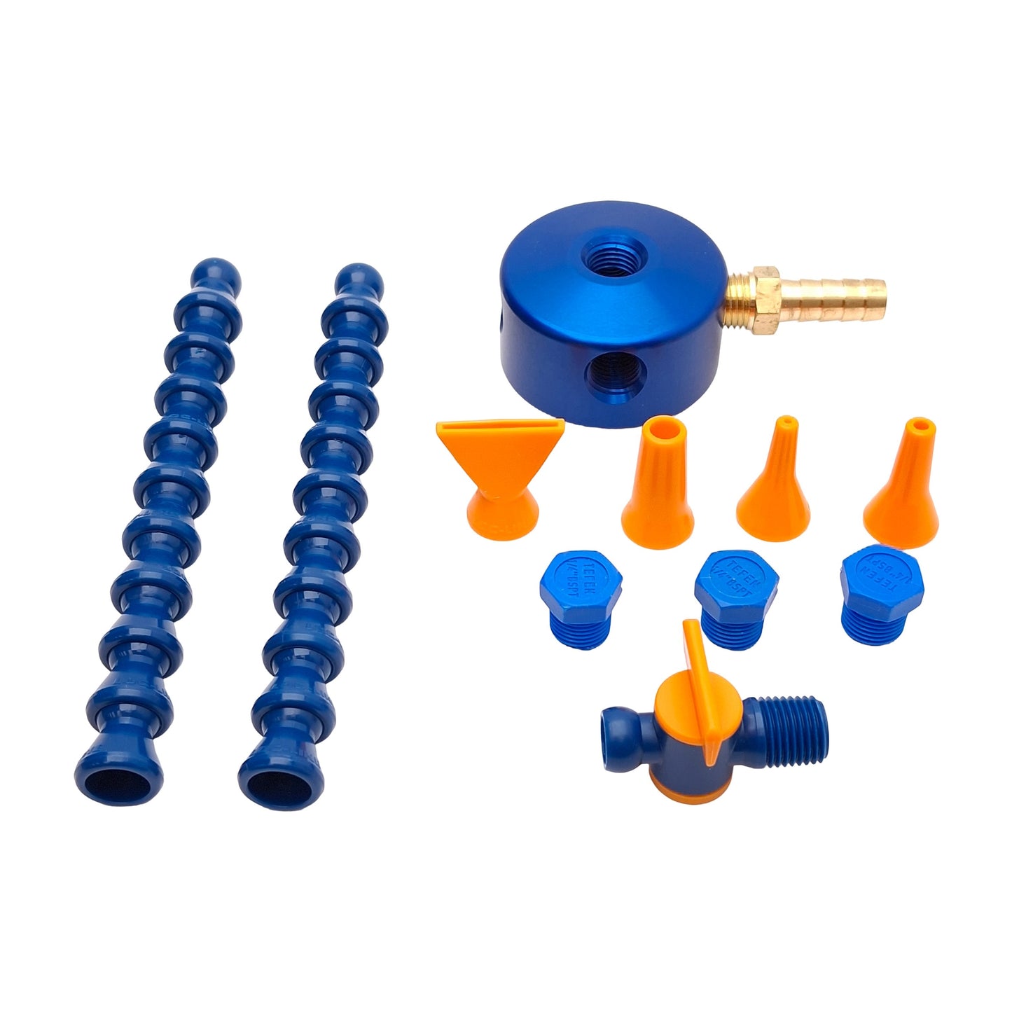 New – Open box Loc-Line 40463 Magnetic Base Manifold Kit, 25lb Pull Magnet, 1/4in NPT