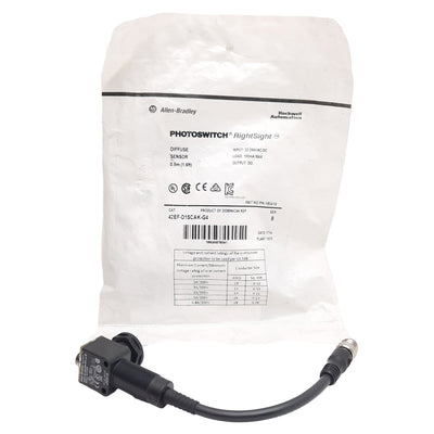 New Allen Bradley 42EF-D1SCAK-G4 Photoelectric Sensor 22-264VAC/DC 100mA 500mm Range