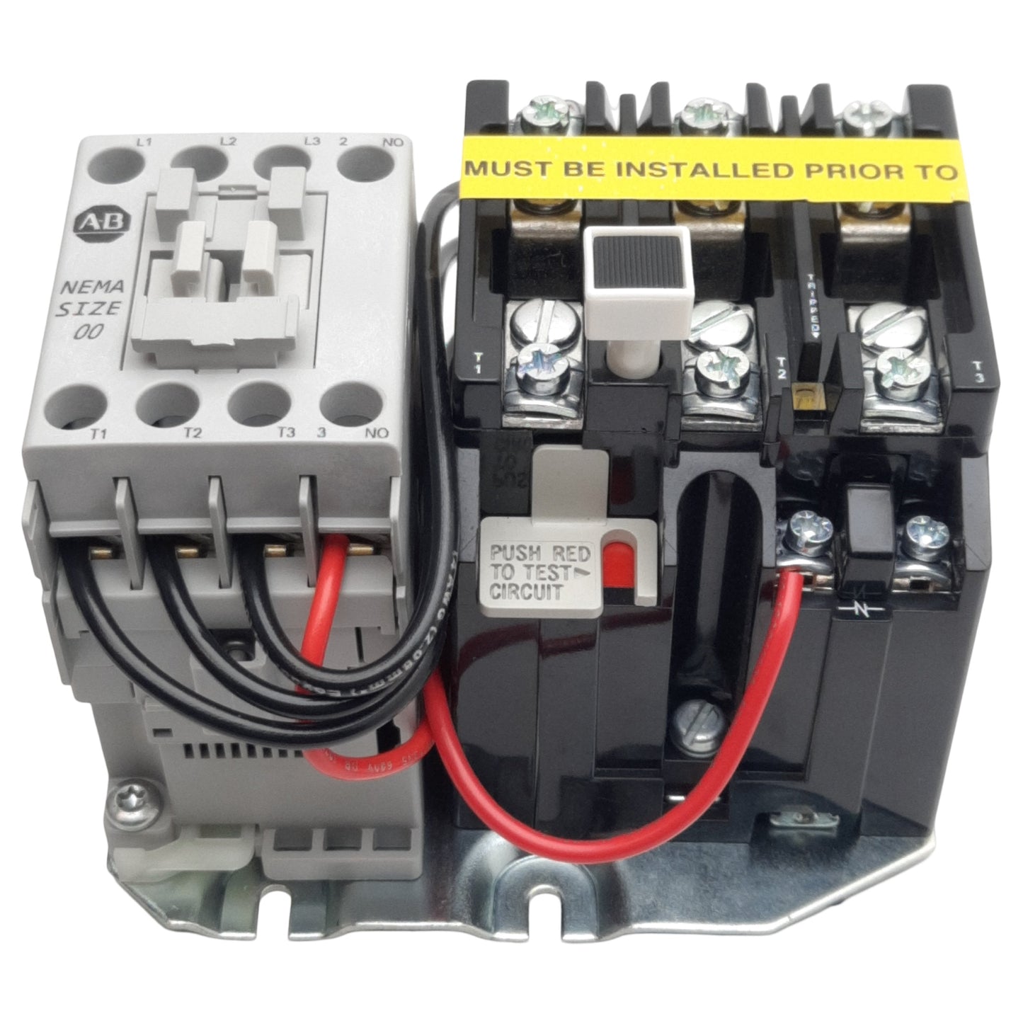 New Allen Bradley 509-TOD Full Voltage Starter, 7P 3PH, 600VAC 9A, 110/120VAC Coil