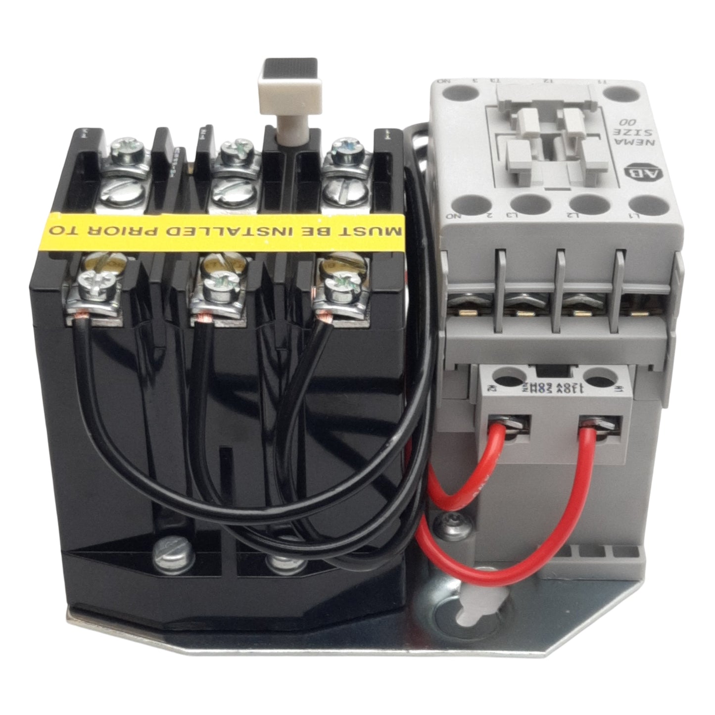 New Allen Bradley 509-TOD Full Voltage Starter, 7P 3PH, 600VAC 9A, 110/120VAC Coil