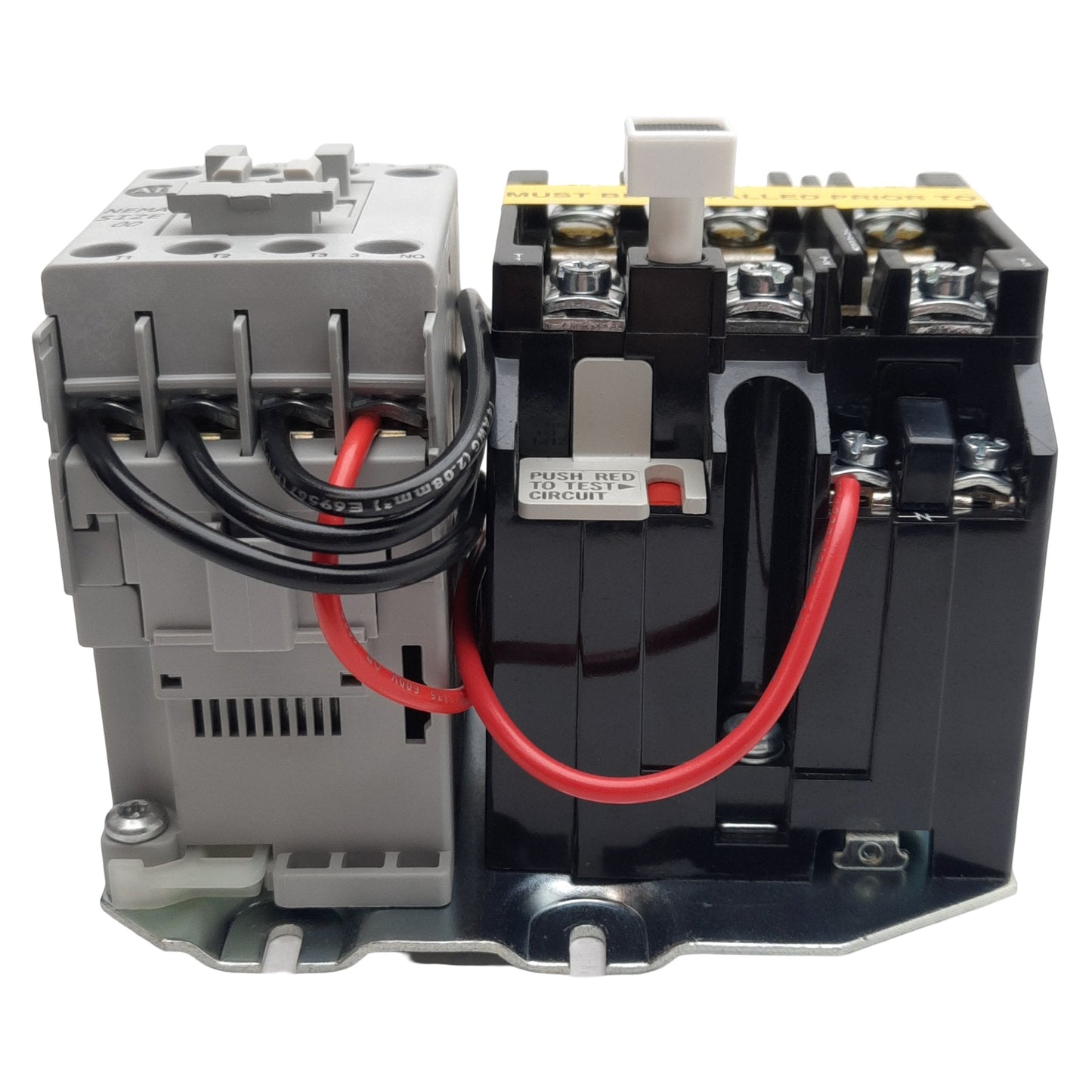 New Allen Bradley 509-TOD Full Voltage Starter, 7P 3PH, 600VAC 9A, 110/120VAC Coil