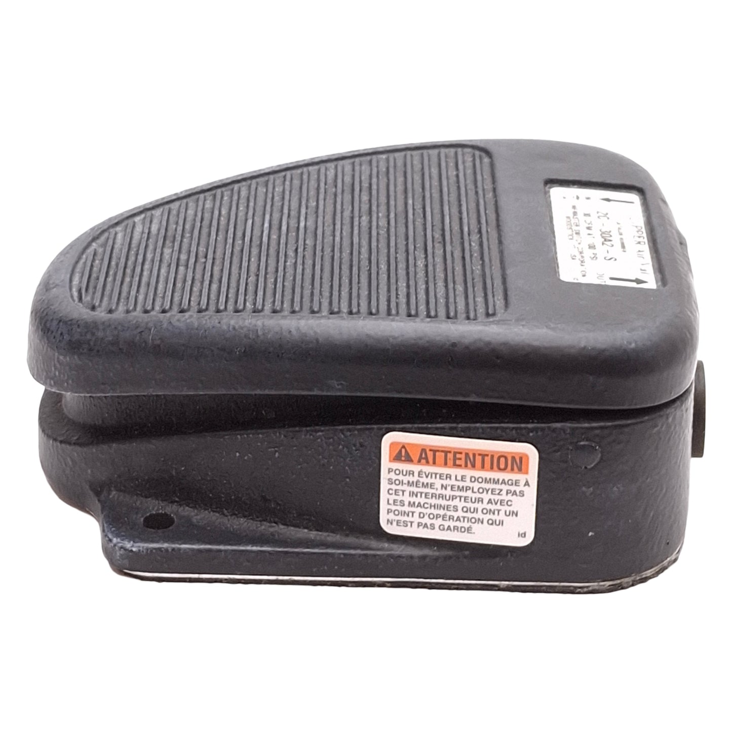Used Linemaster 2C-30A2-S Clipper 2-Way Air Valve Foot Switch, 30CFM @ 100psi, 1/8NPT