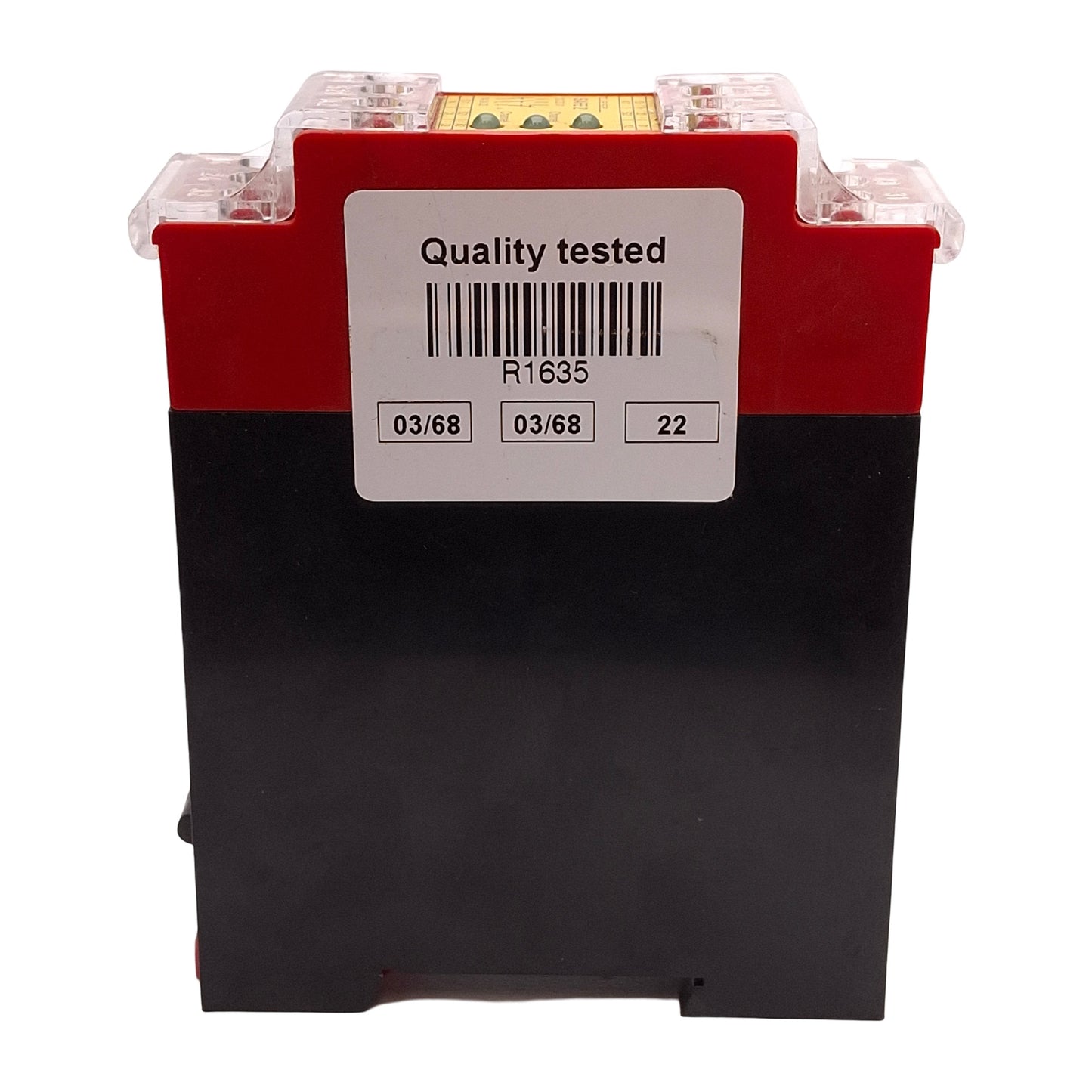 Used Riese AR.9672.9000 SAFE Z/0,5 Two-Hand Control Relay, 2NO+1NC, 6A 250VAC
