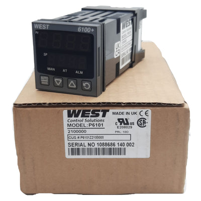 New West P6101Z2100000 Temperature Controller, SPDT 24VDC 4-20mA Out, 100-240VAC In