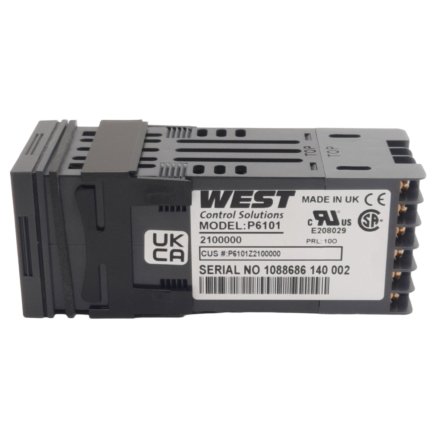 New West P6101Z2100000 Temperature Controller, SPDT 24VDC 4-20mA Out, 100-240VAC In